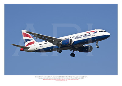 G-BUSB - British Airways Airbus A320-211 (Msn 6) - 02