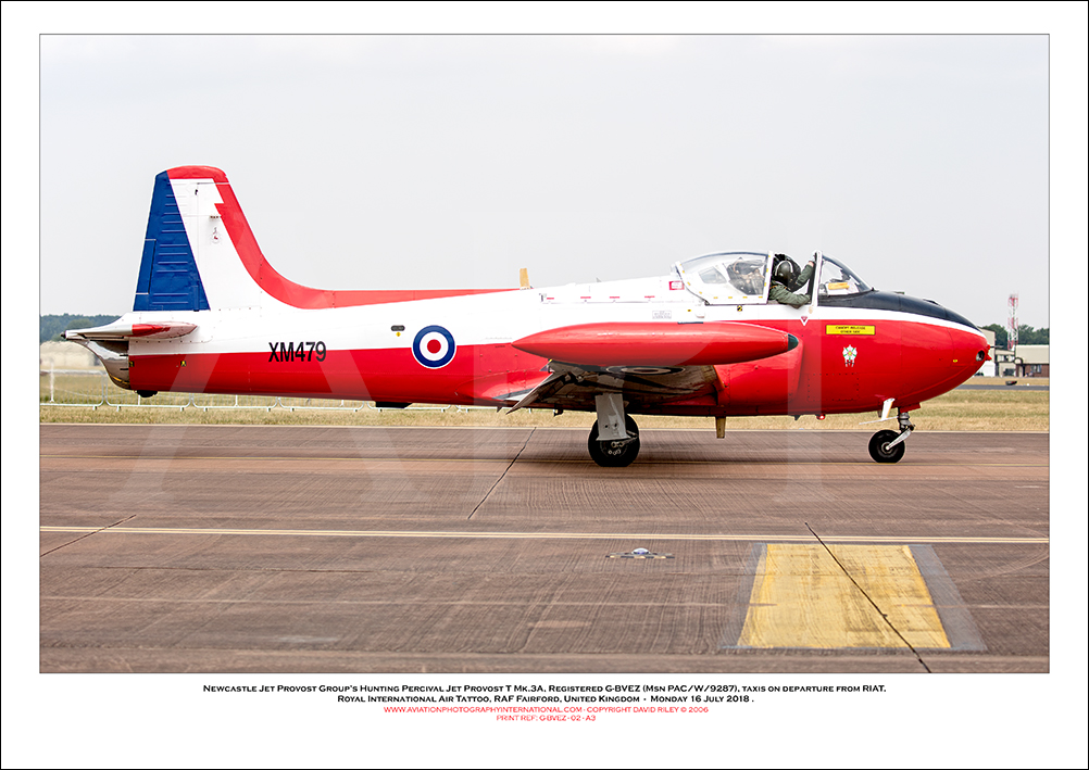 G-BVEZ - Newcastle Jet Provost Group�s Hunting Percival Jet Provost T Mk.3A  (Msn PAC/W/9287)) - 02