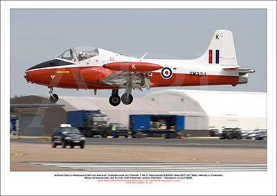 G-BWSG - Jeffery Bell�s British Aircraft Corporation Jet Provost T Mk.5  (Msn EEP/JP/988) - 02
