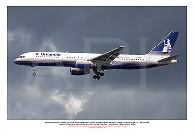 G-BYAX - Britannia Airways Boeing 757-204 (Msn 28834 Ln 850 - 01