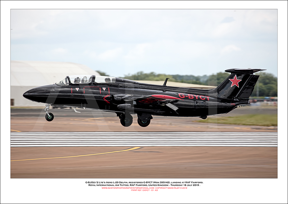 G-BYCT - G-BJOU/2 Ltd�s Aero L-29 Delfin  (Msn EEP/JP/988) - 01