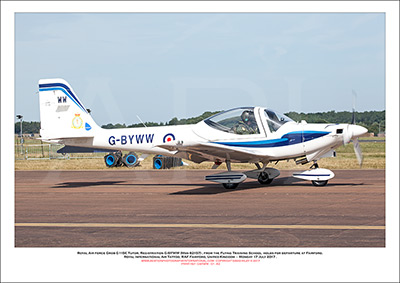 G-BYWW - Royal Air force Grob G115E Tutor  (Msn 82157) - 01