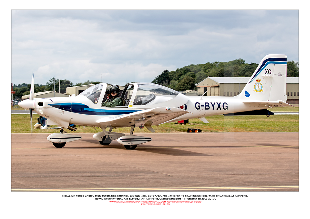 G-BYXG - Royal Air force Grob G115E Tutor,  (Msn 82167/E) - 02