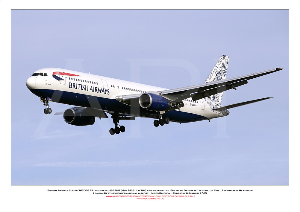 G-BZHB - British Airways Boeing 767-336 ER (Msn 29231 ln 704) - 02