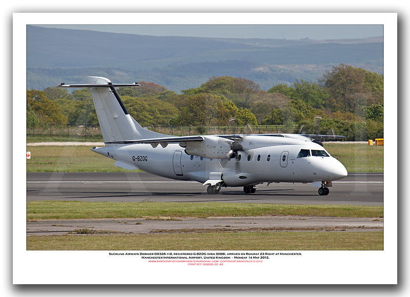 G-BZOG - Suckling Airways Dornier D0328-110 (Msn 3088) - 02