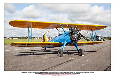 G-CCXB - Boeing B75N1 Stearman Kaydet (Msn 75-7854) - 01