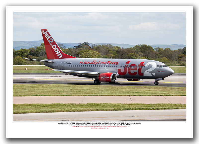 G-CELG -  Jet2 Boeing 737-337 (Msn 24303 Ln 1620) - 01