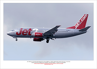 G-CELJ -  Jet2 Boeing 737-330 (Msn 23529 Ln 1293) - 01