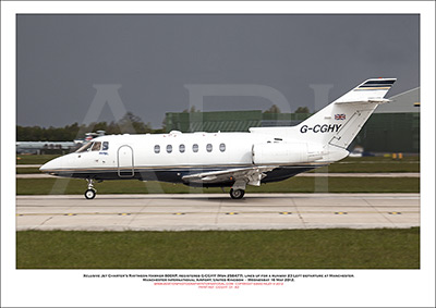G-CGHY - Xclusive Jet Charter?s Raytheon Hawker 800XP  (Msn 258477) - 01