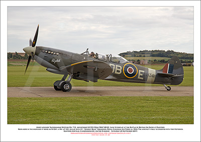G-CICK - Supermarine Spitfire Mk.T IX (Msn CBAF 8912 ) - 01
