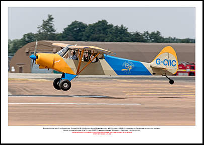 G-CIIC - Bianchi Aviation Film Services� Piper PA-18-150 Super Cub (Msn 18-5356)- 01