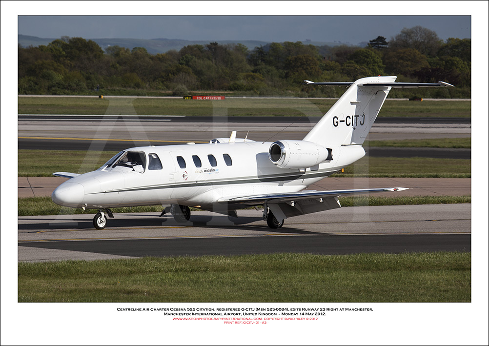 G-CITJ - Centreline Air Charter Cessna 525 Citation (Msn 525-0084) - 01