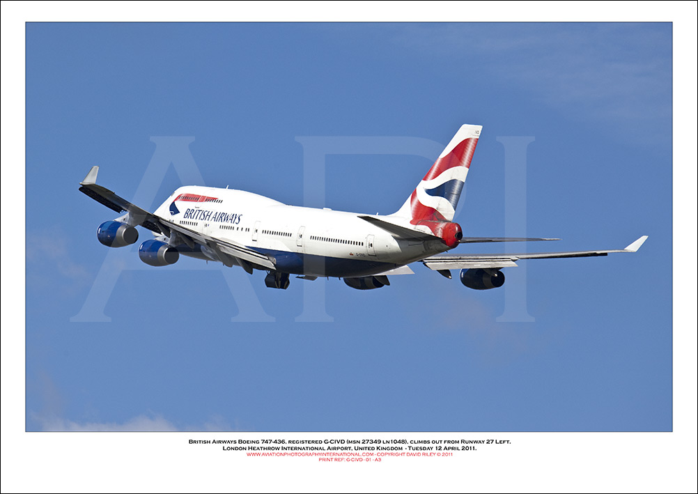 G-CIVD - British Airways Boeing 747-436 (Msn 27349 ln 1048) - 01
