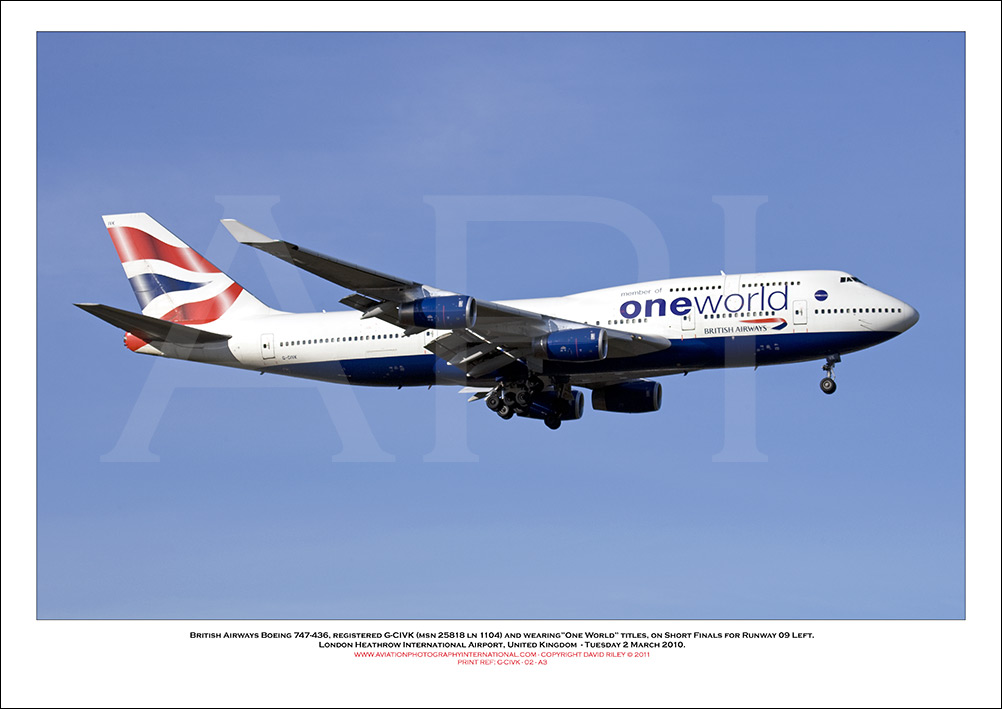 G-CIVK - British Airways Boeing 747-436 (Msn 25818 ln 1104) - 02