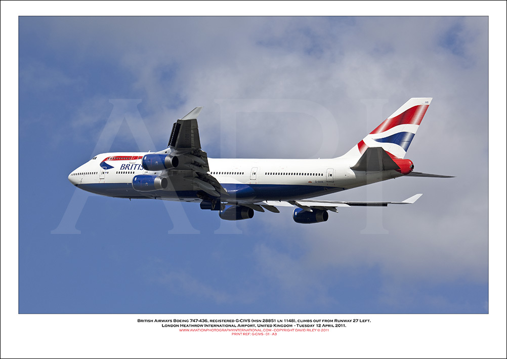 G-CIVS - British Airways Boeing 747-436 (Msn 28851 ln 1148) - 01
