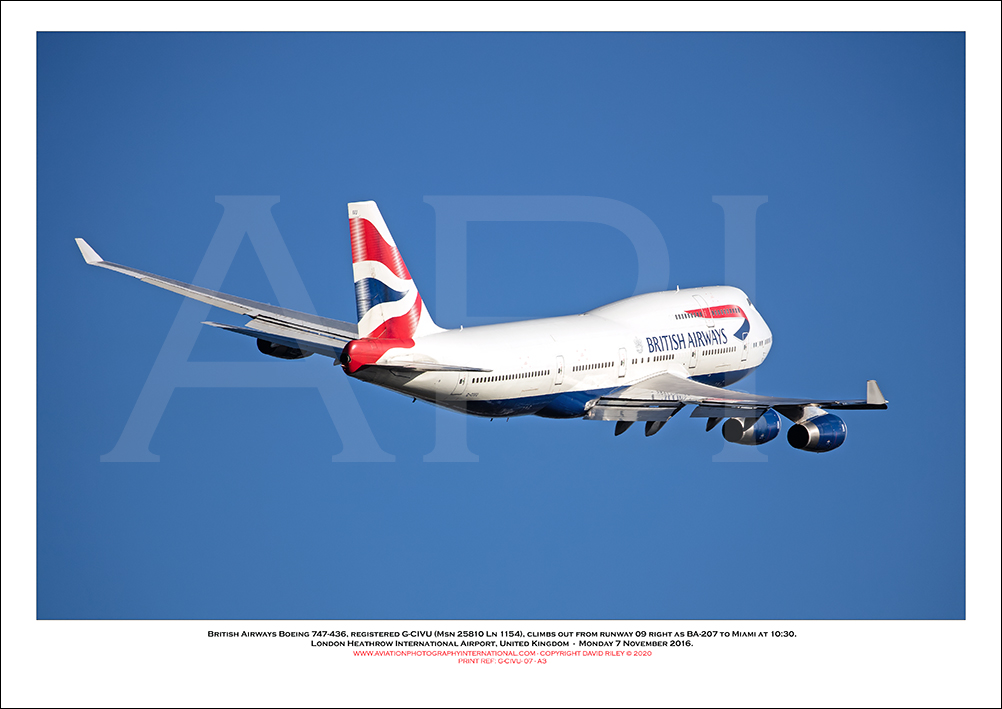 G-CIVU - British Airways Boeing 747-436 (Msn 25810 ln 1154) - 07