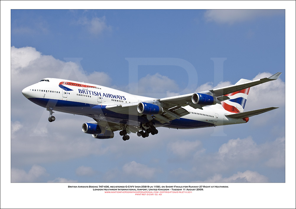G-CIVV - British Airways Boeing 747-436 (Msn 25819 ln 1156) - 02