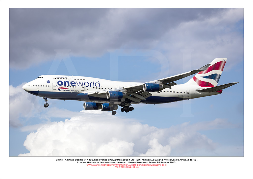 G-CIVZ - British Airways Boeing 747-436 (Msn 28854 ln 1183) - 04