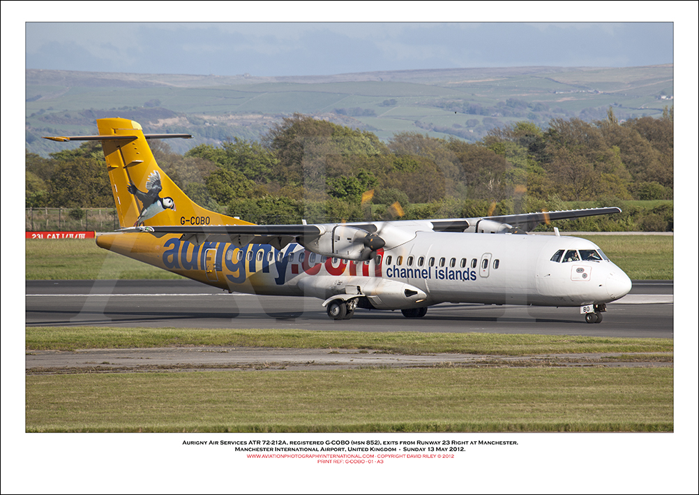 G-COBO- Aurigny Air Services ATR 72-212A  (Msn 852 ) - 01