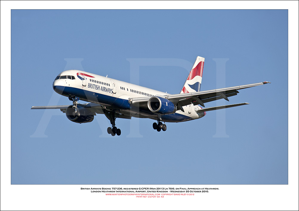 G-CPER - British Airways Boeing 757-236 (Msn 29113 Ln 784) - 03
