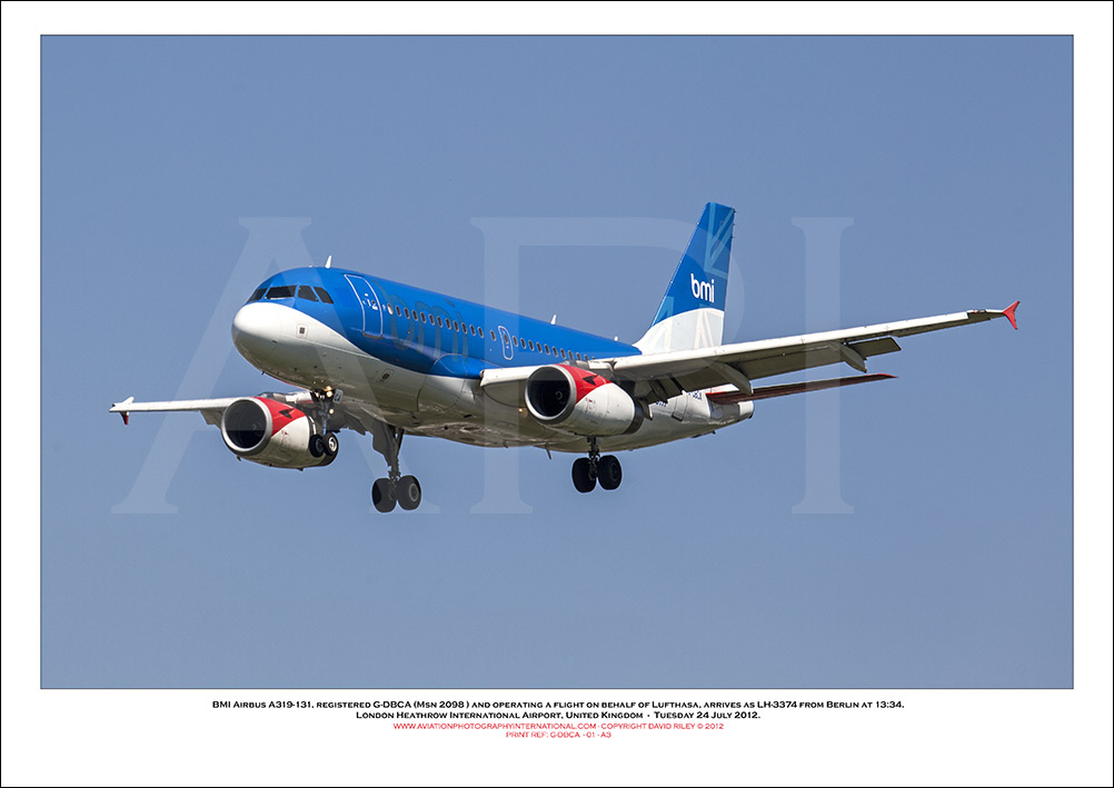 G-DBCA - BMI Airbus A319-131 (Msn 2098 ) - 01