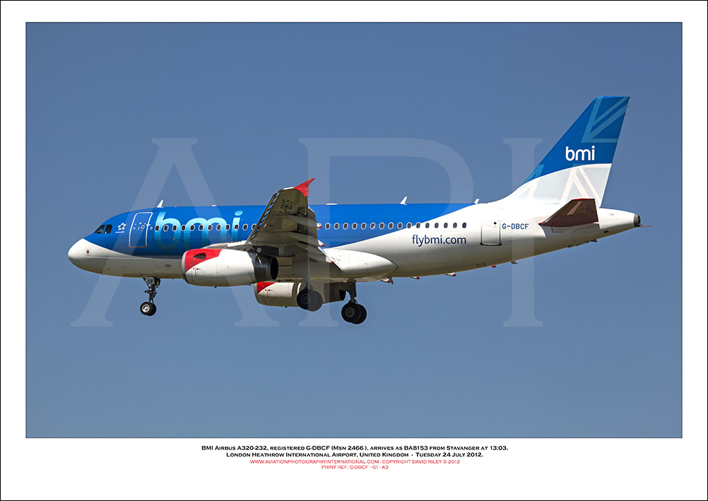 G-DBCF - BMI Airbus A319-131 (Msn 2466 ) - 01