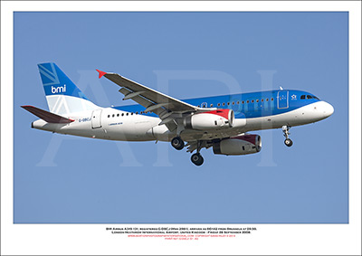 G-DBCJ - BMI Airbus A319-131 (Msn 2981) - 01