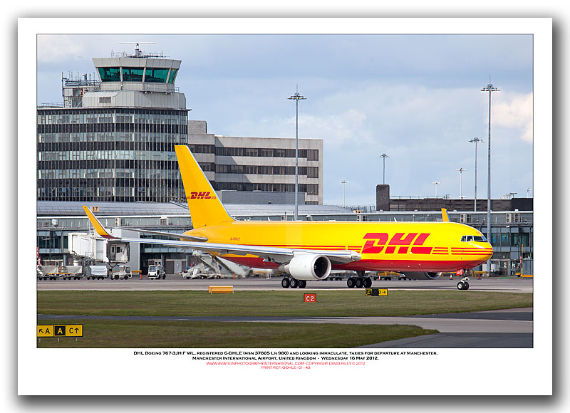 G-DHLE - DHL Boeing 767-3JH F WL (Msn 37805 Ln 980) - 01