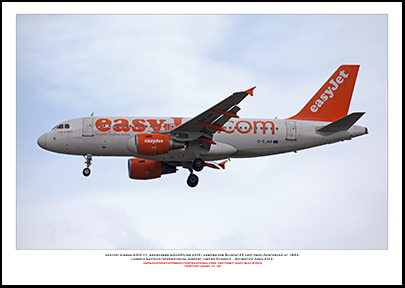 G-EJAR - easyJet Airbus A319-111 (Msn 2412 ) - 01