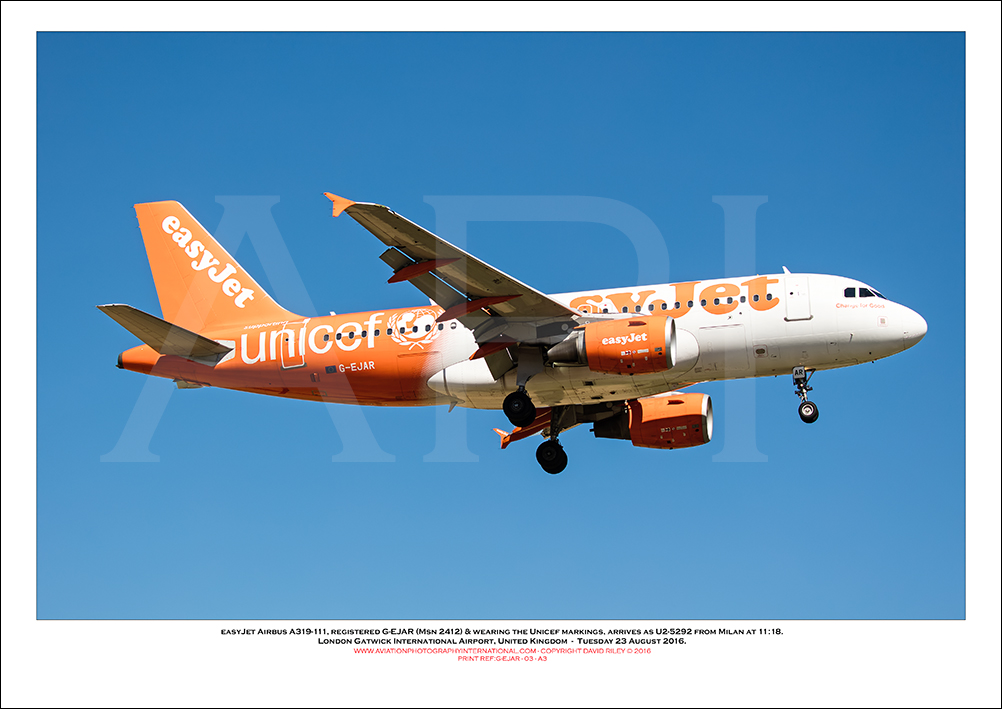 G-EJAR - easyJet Airbus A319-111 (Msn 2412 ) - 03