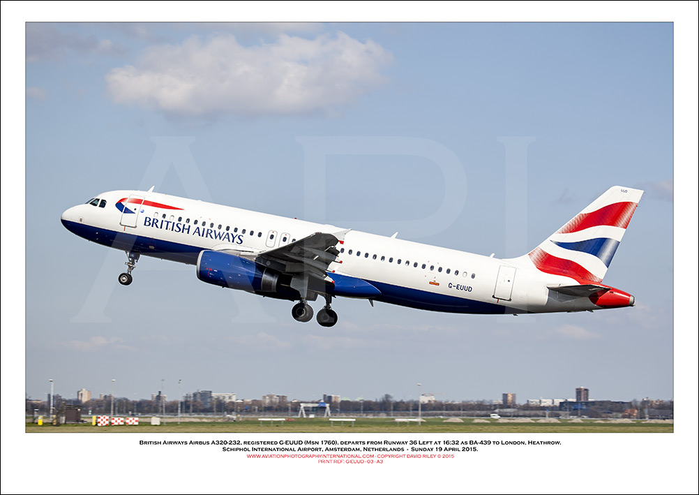 G-EUUD - British Airways Airbus A320-232 (Msn 1760) - 03