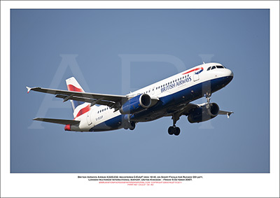 G-EUUF - British Airways Airbus A320-232 (Msn 1814) - 02