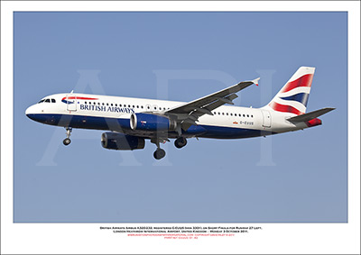 G-EUUS - British Airways Airbus A320-232 (Msn 3301) - 01