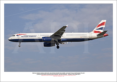 G-EUXD - British Airways Airbus A321-231 (Msn 2320 ) - 01