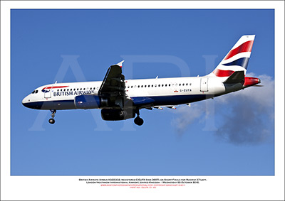 G-EUYA - British Airways Airbus A320-232 (Msn 3697) - 01