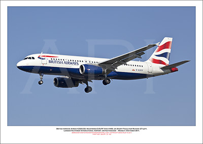 G-EUYF - British Airways Airbus A320-232 (Msn 4185) - 01