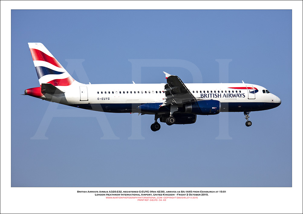 G-EUYG - British Airways Airbus A320-232 (Msn 4238) - 04