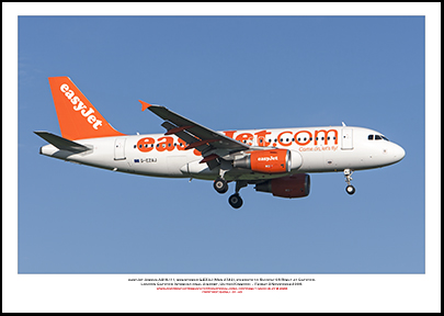 G-EZAJ - easyJet Airbus A319-111 (Msn 2742) - 01