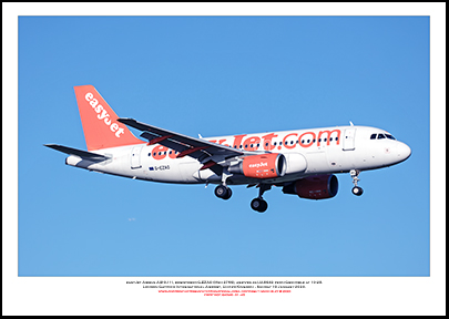 G-EZAO - easyJet Airbus A319-111 (Msn 2769) - 02
