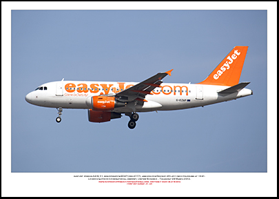 G-EZAP - easyJet Airbus A319-111 (Msn 2777) - 01