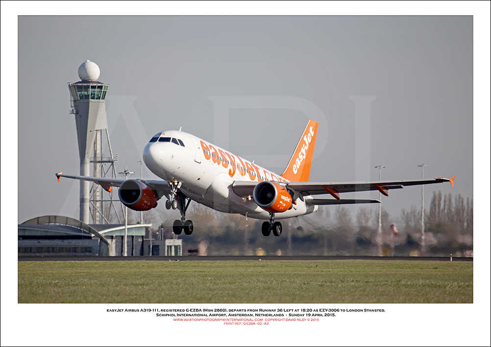 G-EZBA - easyJet Airbus A319-111 (Msn 2860) - 02