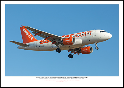 G-EZBD - easyJet Airbus A319-111 (Msn 2873) - 01