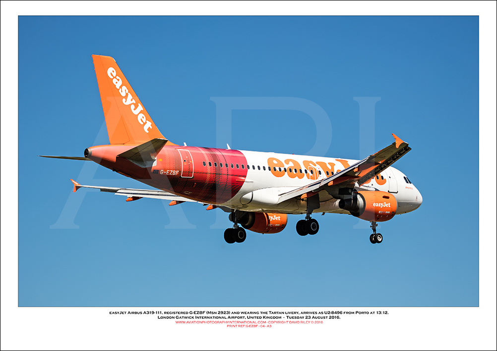 G-EZBF - easyJet Airbus A319-111 (Msn 2923) - 04