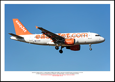 G-EZBH - easyJet Airbus A319-111 (Msn 2959) - 02