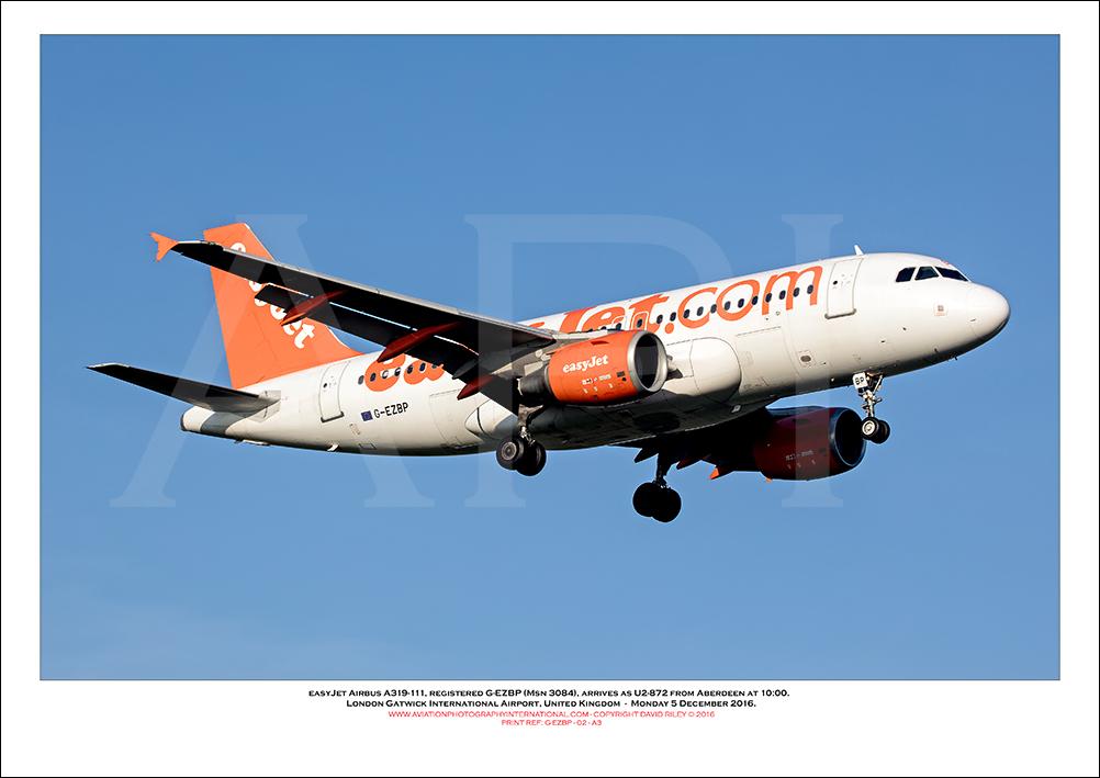 G-EZBP - easyJet Airbus A319-111 (Msn 3084) - 02