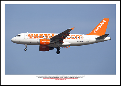 G-EZBY - easyJet Airbus A319-111 (Msn 3176) - 01