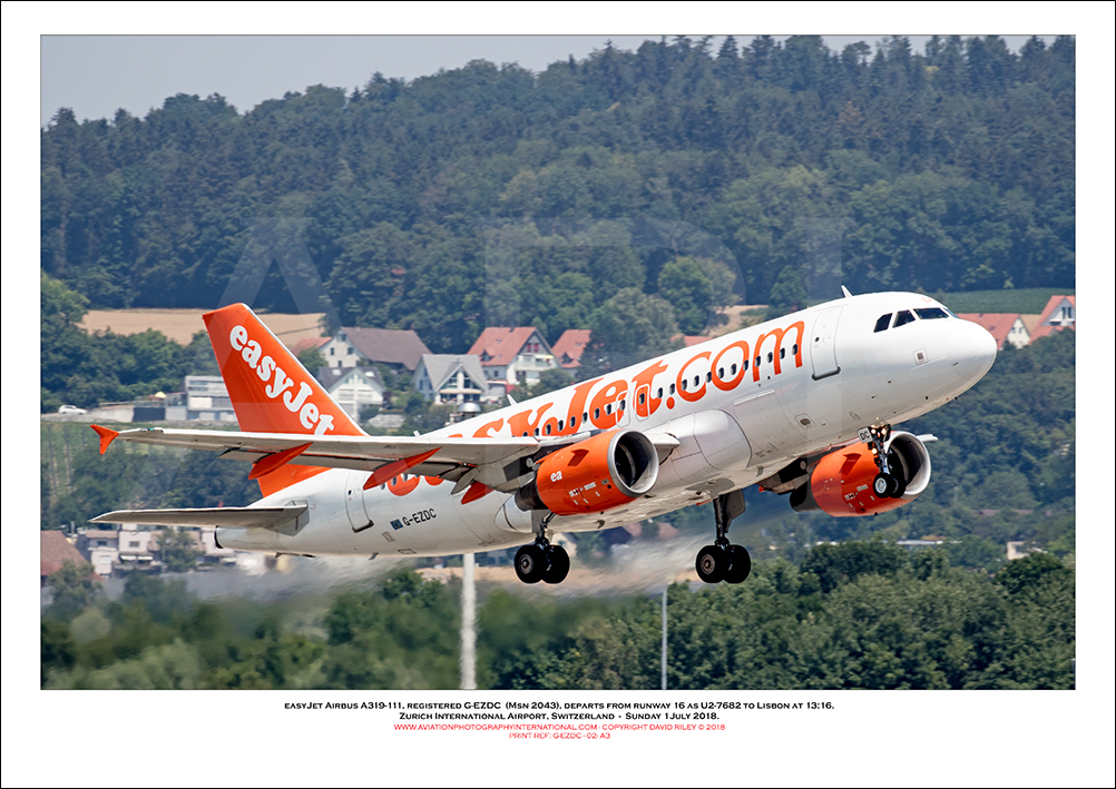 G-EZDC - easyJet Airbus A319-111 (Msn 2043) - 02
