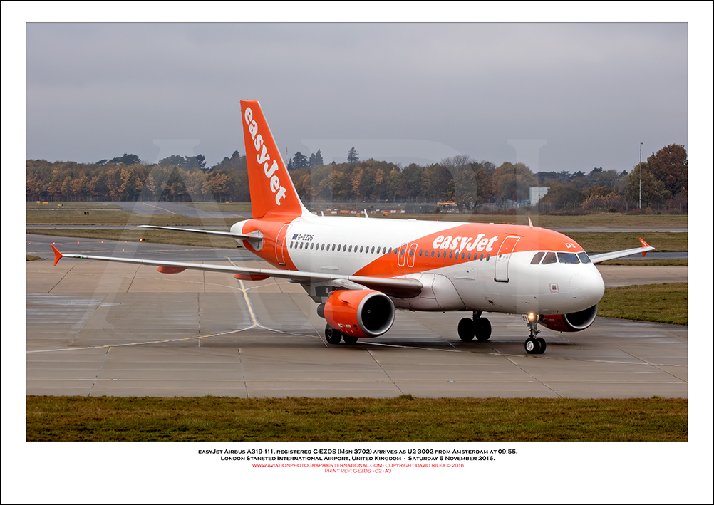 G-EZDS - easyJet Airbus A319-111 (Msn 3702) - 02
