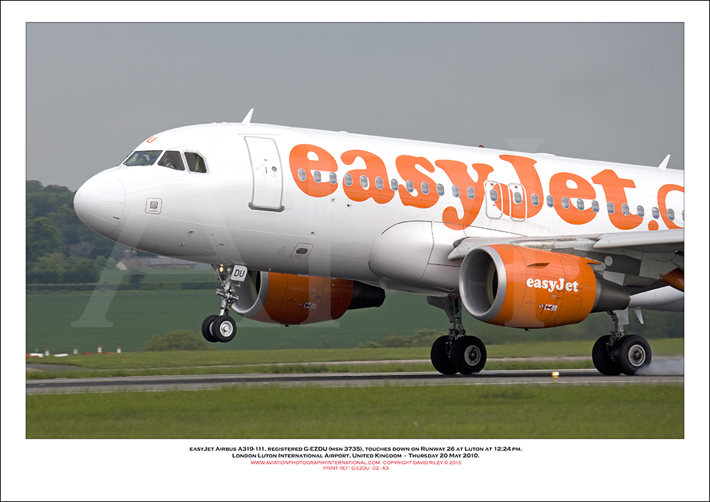 G-EZDU - easyJet Airbus A319-111 (Msn 3735) - 02