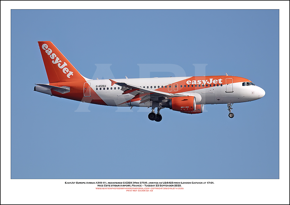 G-EZDX - easyJet Airbus A319-111 (Msn 3754) - 02